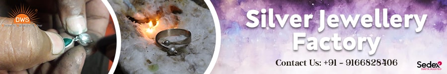 Silver Jewellery Factory in India